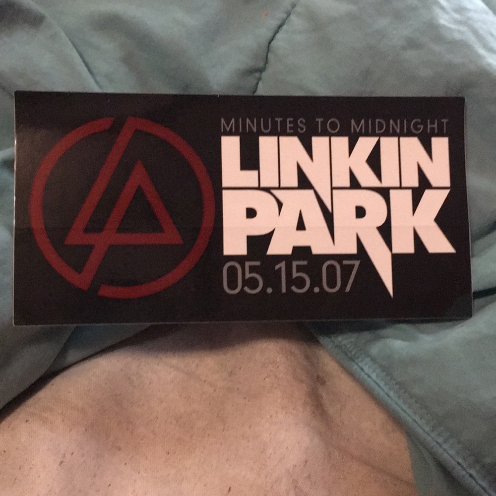 RARE Linkin Park Minutes to Midnight Stickers!